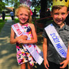 Carson Lay is the 2021 Little Miss Lewistown  and Brice Seals was selected Little Mr. Lewistown.