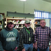 Rick Sharpe retired from the Lewistown Post Office on December 31, 2021. His family has a long tradition of serving the community with the postal service. Pictured are (l-r) Wes Sharpe, Rick Sharpe and Randy Sharpe.