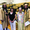 Cutline: Pictured are: Ashley Kaylor, recipient the P.E.O. Star Scholarship, Bonnie Bradley, President of Chapter AT P.E.O. of LaBelle, Mo.; Donna Lawson, Chapter AT Cottey College committee chairman and Carly Murphy, who received a scholarship from Chapter AT P.E.O. LaBelle. Kaylor and Murphy are recent Highland High School graduates.